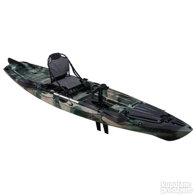 Kajak Tamiš Angler 3.75m - PEDALE