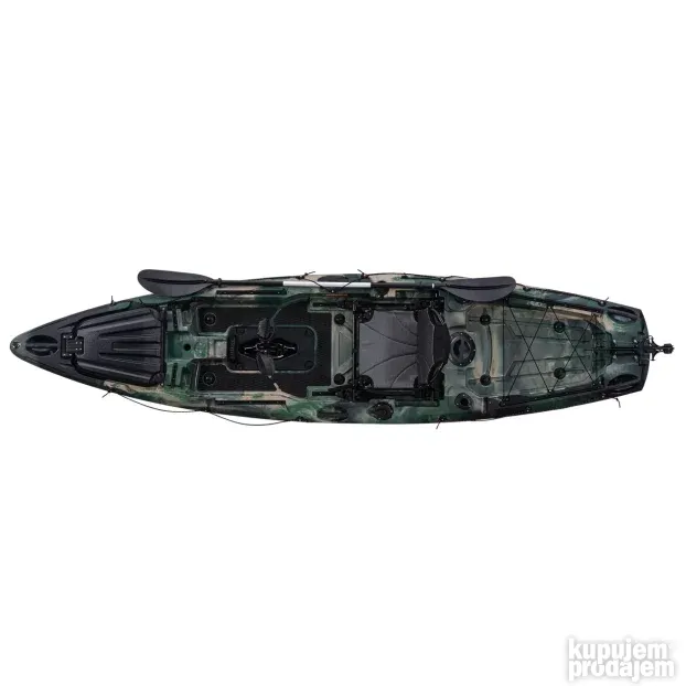 Kajak Tamiš Angler 3.75m - PEDALE
