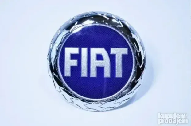 Fiat Znak plavi sa vencem 7.3cm