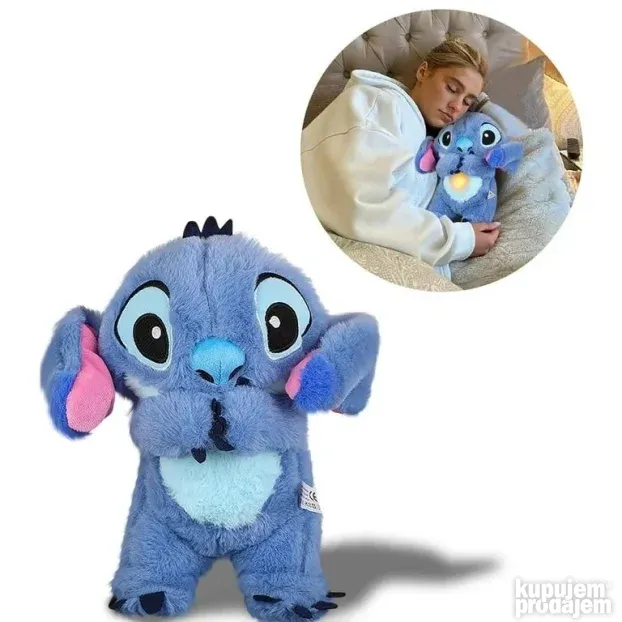 Stich stič igračka svetli diše