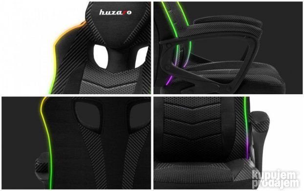 Gaming Stolica 2.5 RGB Carbon Mesh (Besplatna Postarina)