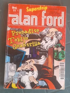 Pronađite Tobiju Quantrilla, Alan Ford, Super Strip #11