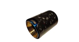 Nastavak auspuha prohrom BMW M šareni crni plav unutra 73mm