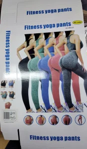 Fitnes set yoga top i helnke