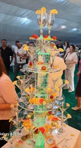Fontana za šampanjac- dekoracije za slavlja