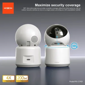 Sigurnosna kamera Moxom MX-CM01 bela