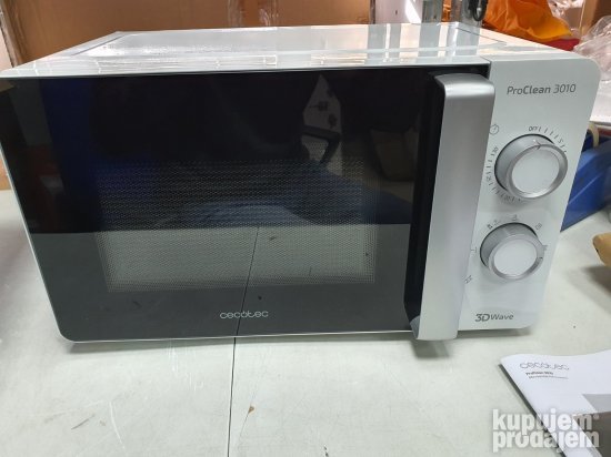 Mikrotalasna 20l - Cecotec Proclean 3010