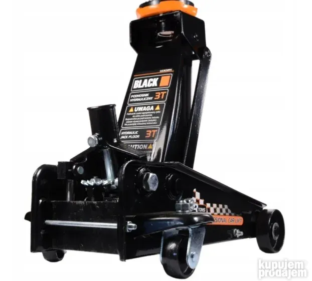 Dizalica BLACK 3T sa Velikim Klipom (14302N) NA LAGERU!