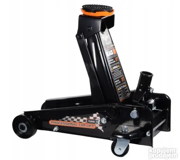 Dizalica BLACK 3T sa Velikim Klipom (14302N) NA LAGERU!