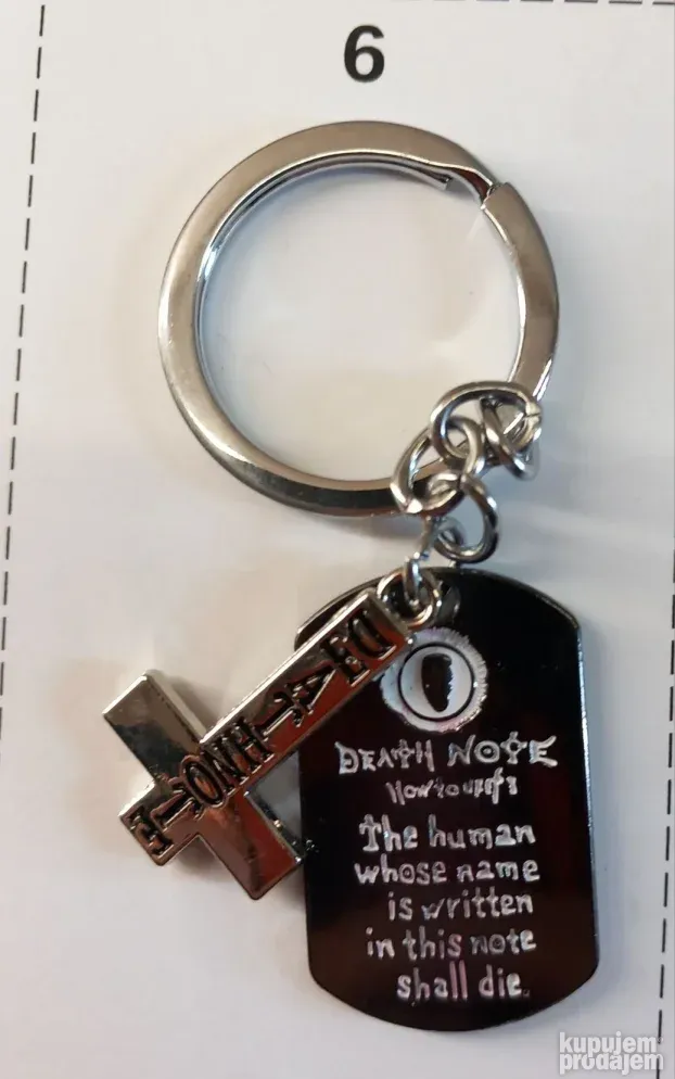 Death Note Privezak / Ogrlica NKP026