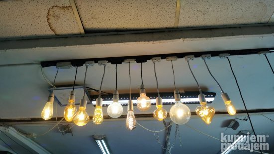 LED Retro Edison filament sijalica dimabilna toplo bela 3-6W