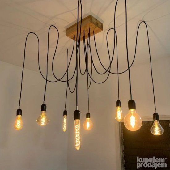 LED Retro Edison filament sijalica dimabilna toplo bela 3-6W
