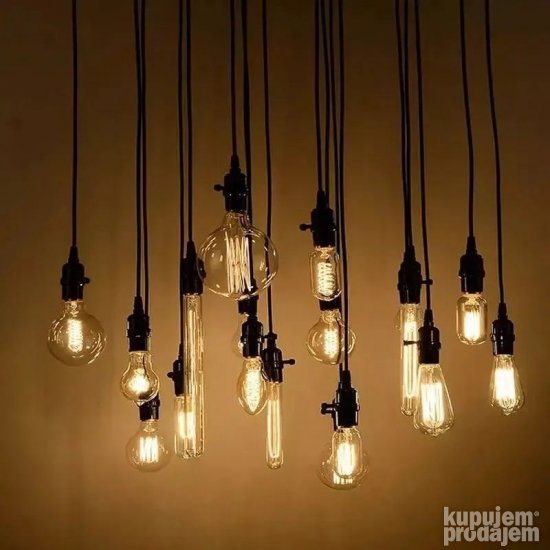 LED Retro Edison filament sijalica dimabilna toplo bela 3-6W
