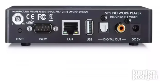 Primare NP5 Prisma MKII Black Mrežni Plejer