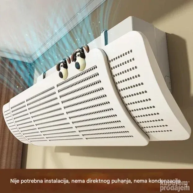 Usmerivac vazduha za klimu barijer pregrada mod 1