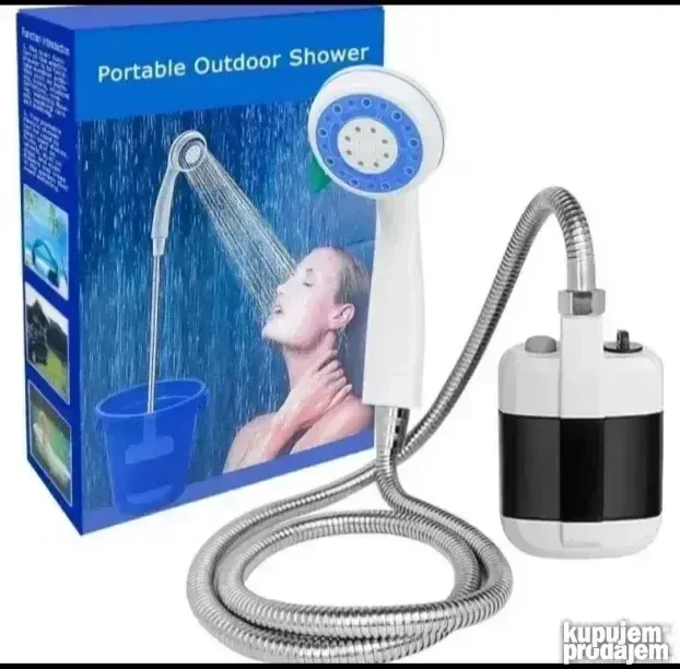 Tus za tusiranje na otvorenom USB punjivi tuš