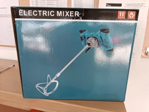 Mešač mixer mikser za boju i lepak električni sa potenciomet