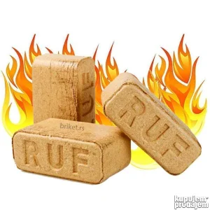 Briket RUF čisto drvo