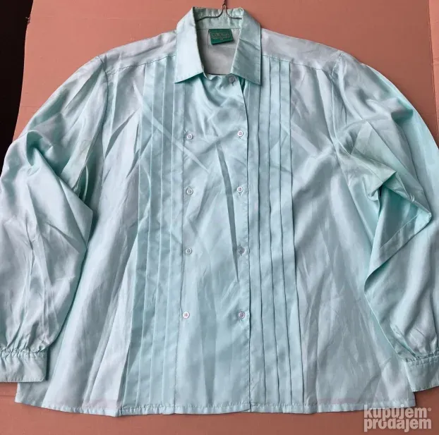 BLUZA ženska lepa, pastelno zelene boje,br. XL, UK