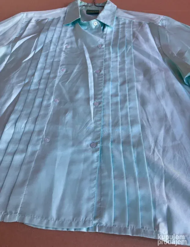 BLUZA ženska lepa, pastelno zelene boje,br. XL, UK