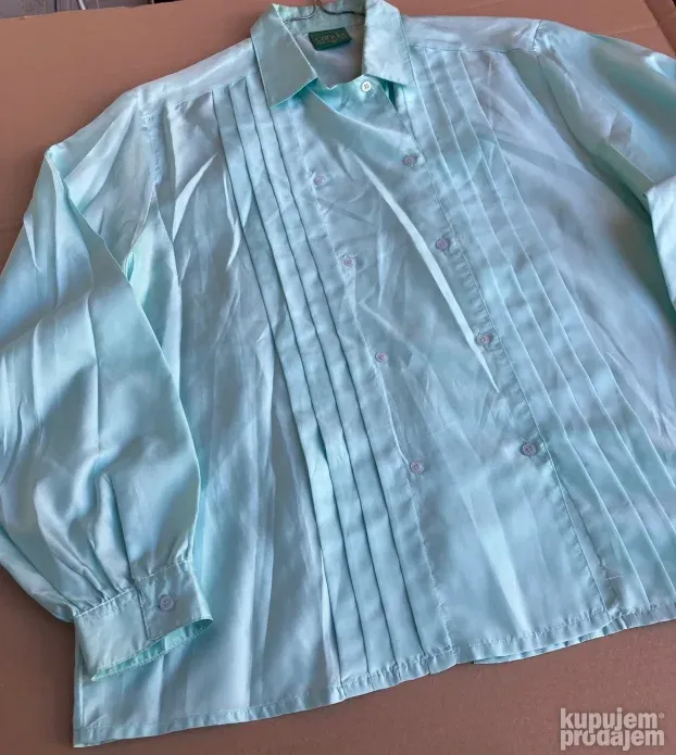 BLUZA ženska lepa, pastelno zelene boje,br. XL, UK