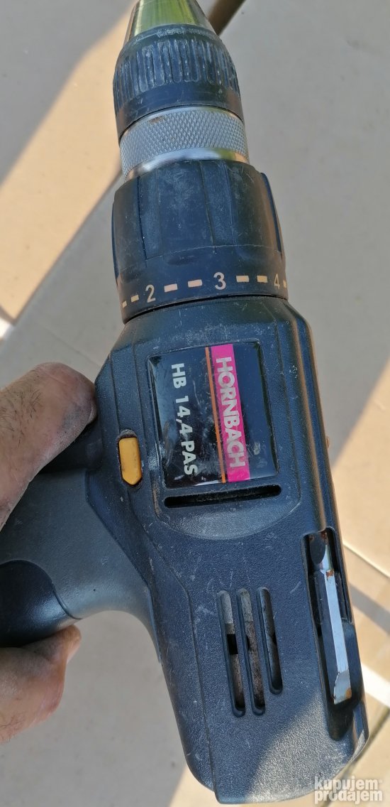 aku.busilica hornbach hb14,4pas 14,4v. neispitana