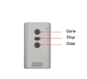 Daljinska komanda za rolo vrata, tende, roletne 220V