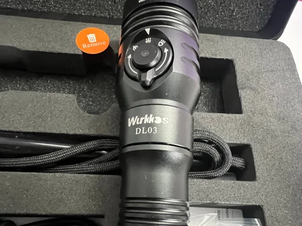 Wurkkos DL03 Ronilacka LED baterijska lampa sa laserom