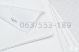 Stolnjaci i nadstolnjaci, beli damast češki