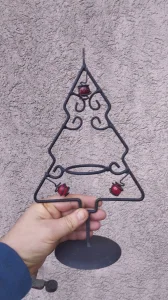 Metalni dekorativni svećnjak Nemačka