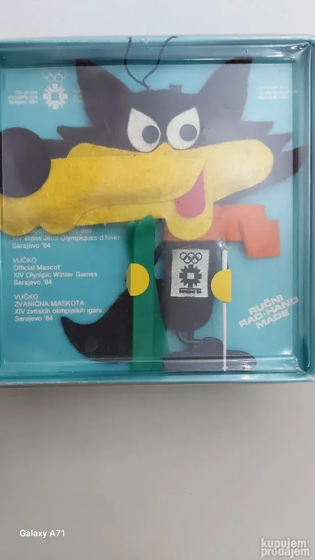 Vucko zvanicna maskota Sarajevo 84