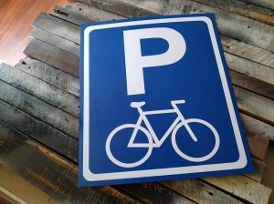 Tabla Parking za bicikle 40x30