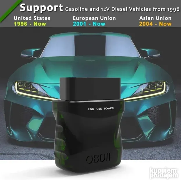 OBD2 auto dijagnostika - OBD II - OBD2 - Bluetooth - KupujemProdajem