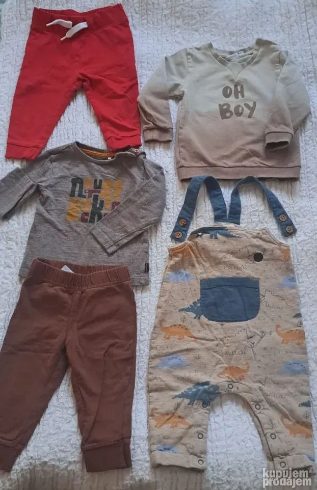 Stvari za bebu decaka 9-12m