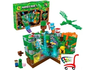 Minecraft lego kocke sa led svetlom - 803 dela
