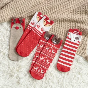 Christmas socks - Ženske čarape sa novogodišnjim motivima