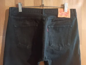 Levis 501 Black Jeans Bermude W34 Top HQ