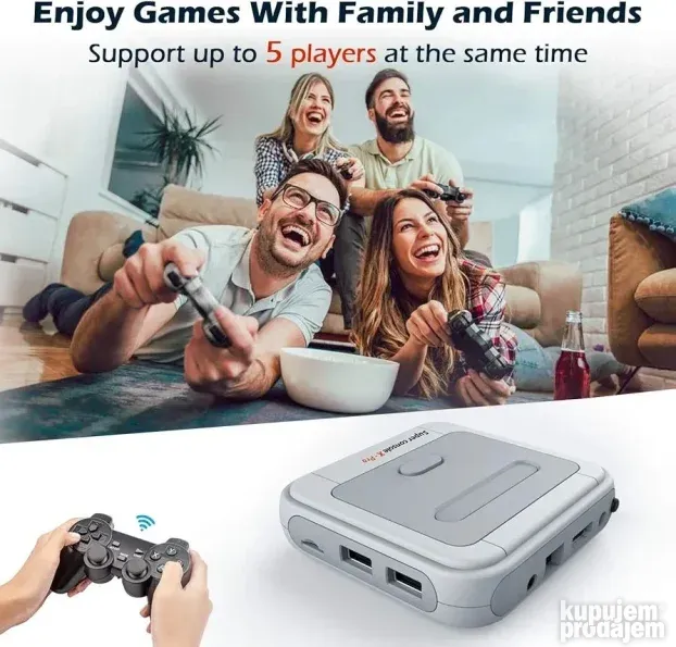Super Console X Pro, retro konzola za igrice(bez dzojstika)