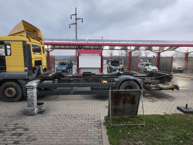 Kacenje za bdf sanduk i rampa klizna