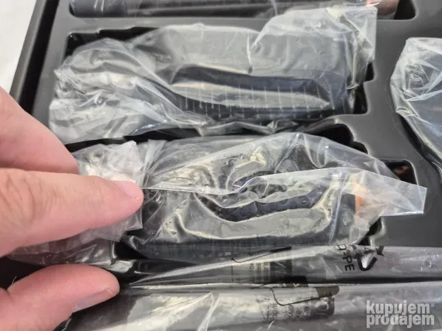 5u1 Fen četka figaro za kosu sa 5 nastavaka - NOV komplet