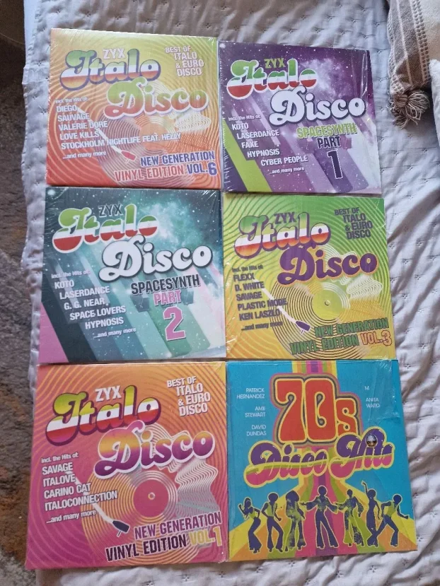 Italo Disco,Disco LP ploce