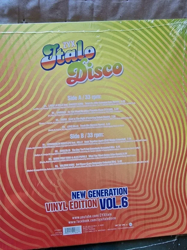 Italo Disco,Disco LP ploce