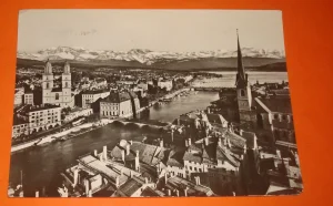 Zurich mit  Glaneralpen