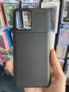 Realme 8/8 Pro maska Carbon Defender Crna