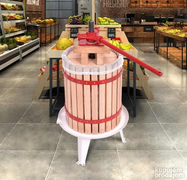Rucna presa za grozdje/voce/sir 6L, 18L i 30 L - NOVO