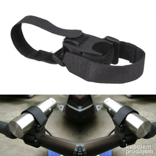 USB LED Lampa + nosac Svetlo za bicikl treptac 4x zum