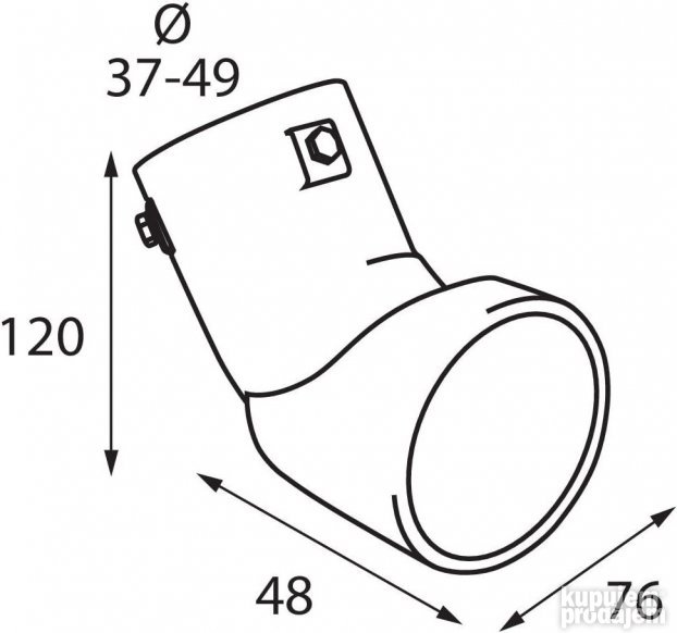 Dodatak za Auspuh - Pilot TS- 60