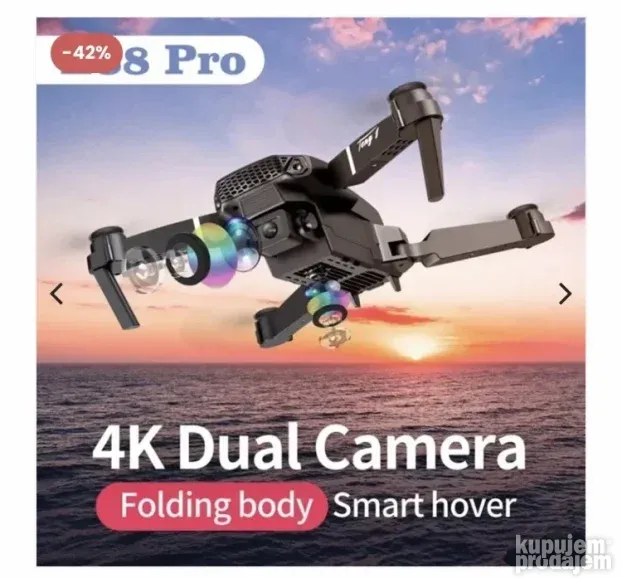 Dron 4k dual camera