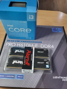 i5 12400+H610+16gb ddr4 3600+Sapphire RX 6600 8gb+512gb