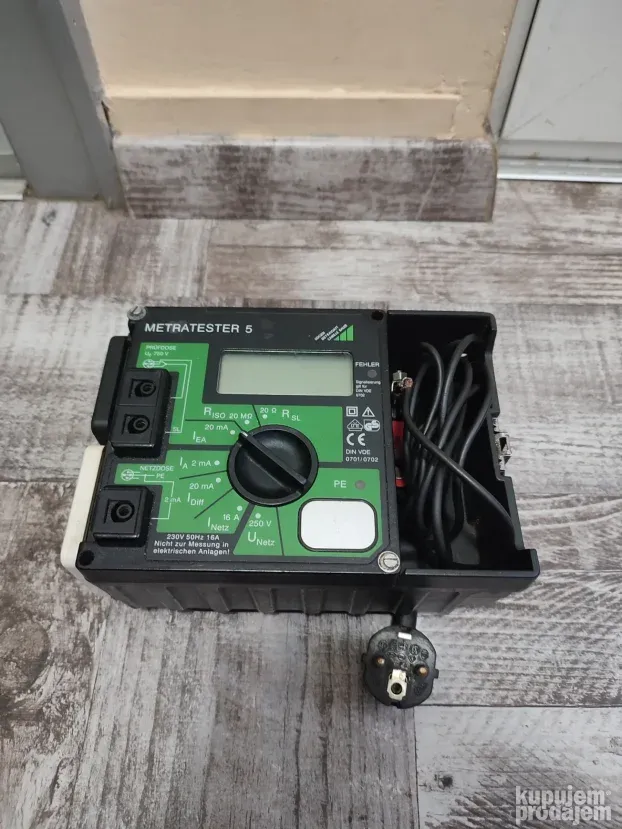 Multifunkcionalni električni tester MetarTester 5